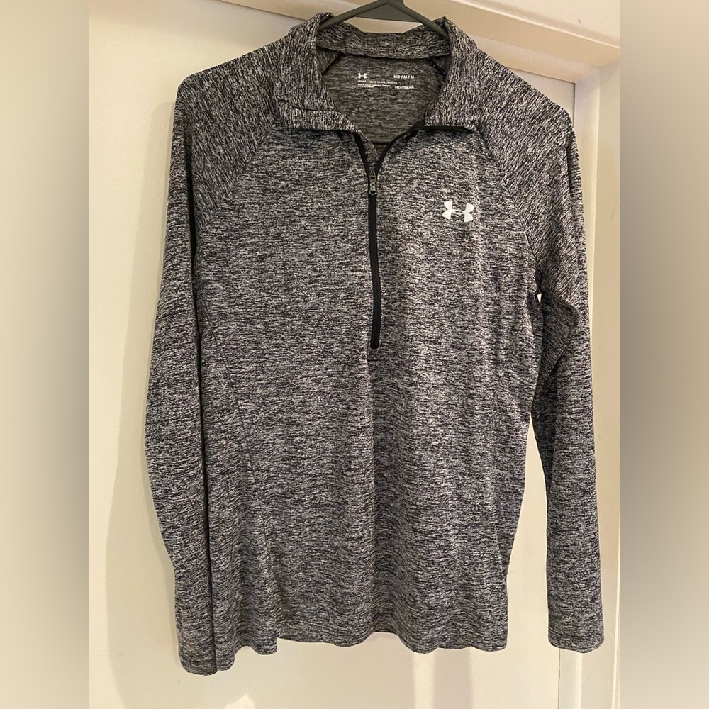 Under Armour 1/4 Zip Long Sleeve Warm-Up - size M